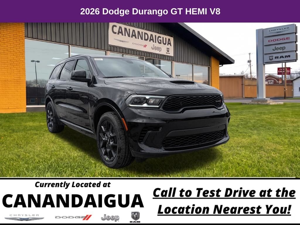 New 2026 Dodge Durango GT Hemi V8 Sport Utility