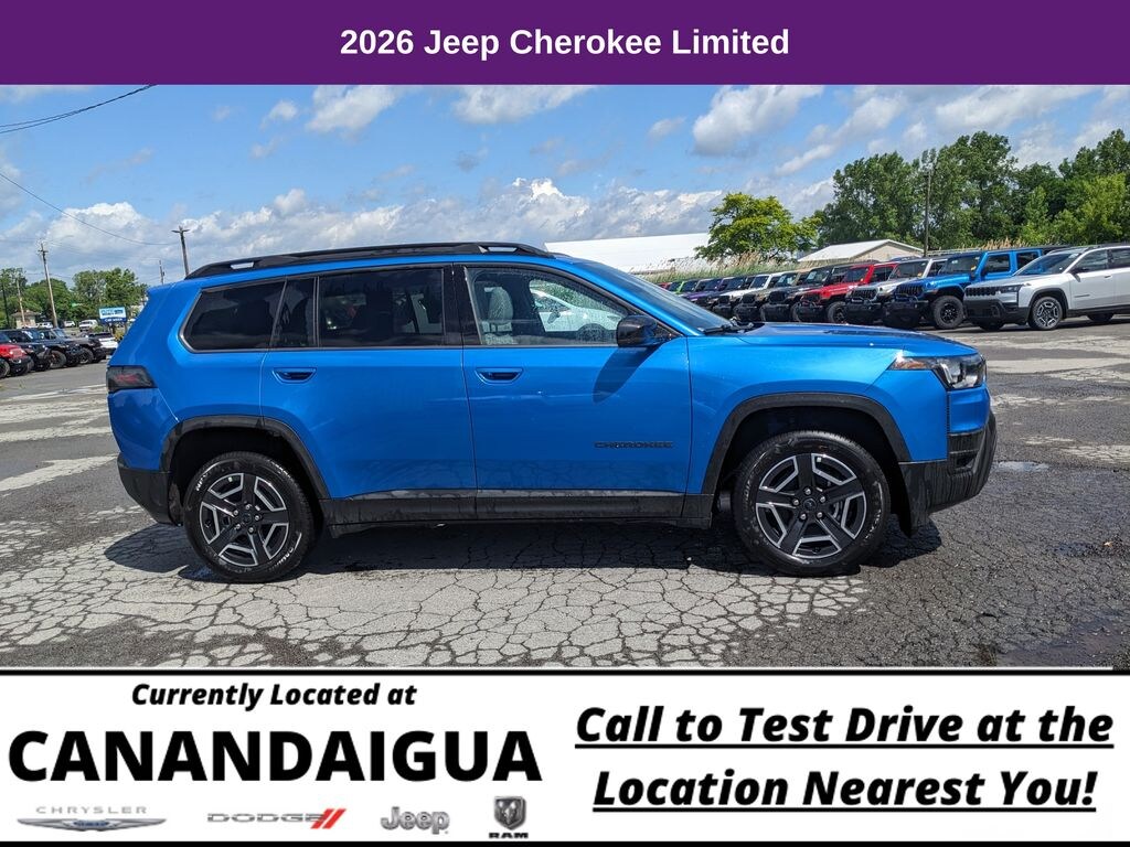 New 2026 Jeep Cherokee Limited Sport Utility