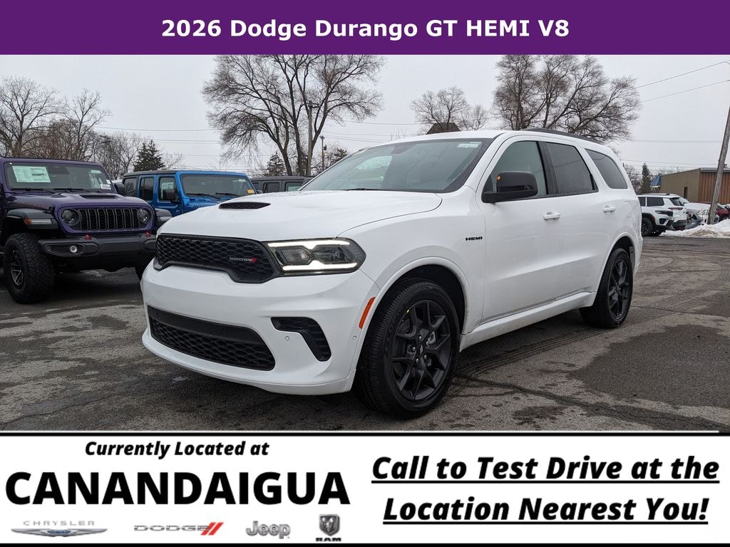 New 2026 Dodge Durango GT Hemi V8 Sport Utility