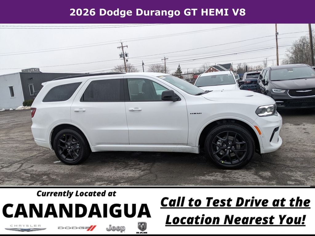 New 2026 Dodge Durango GT Hemi V8 Sport Utility