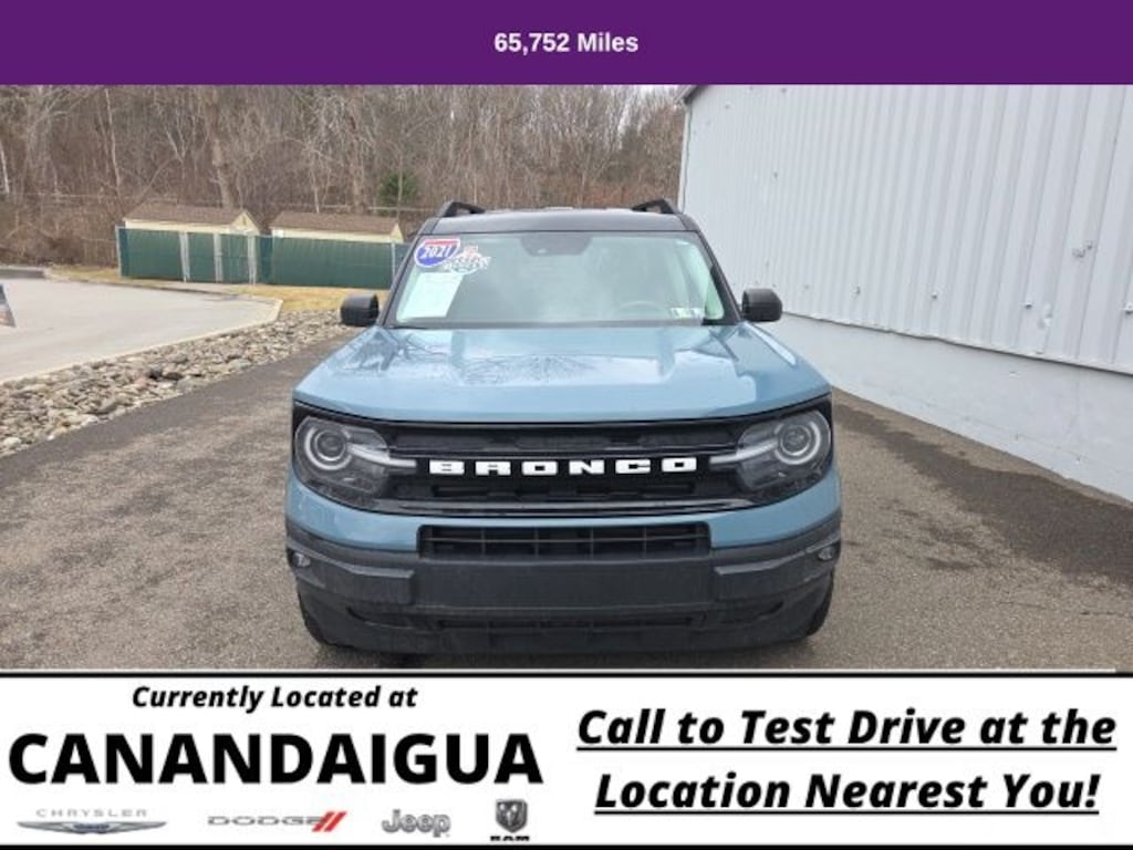 Used 2021 Ford Bronco Sport Outer Banks SUV