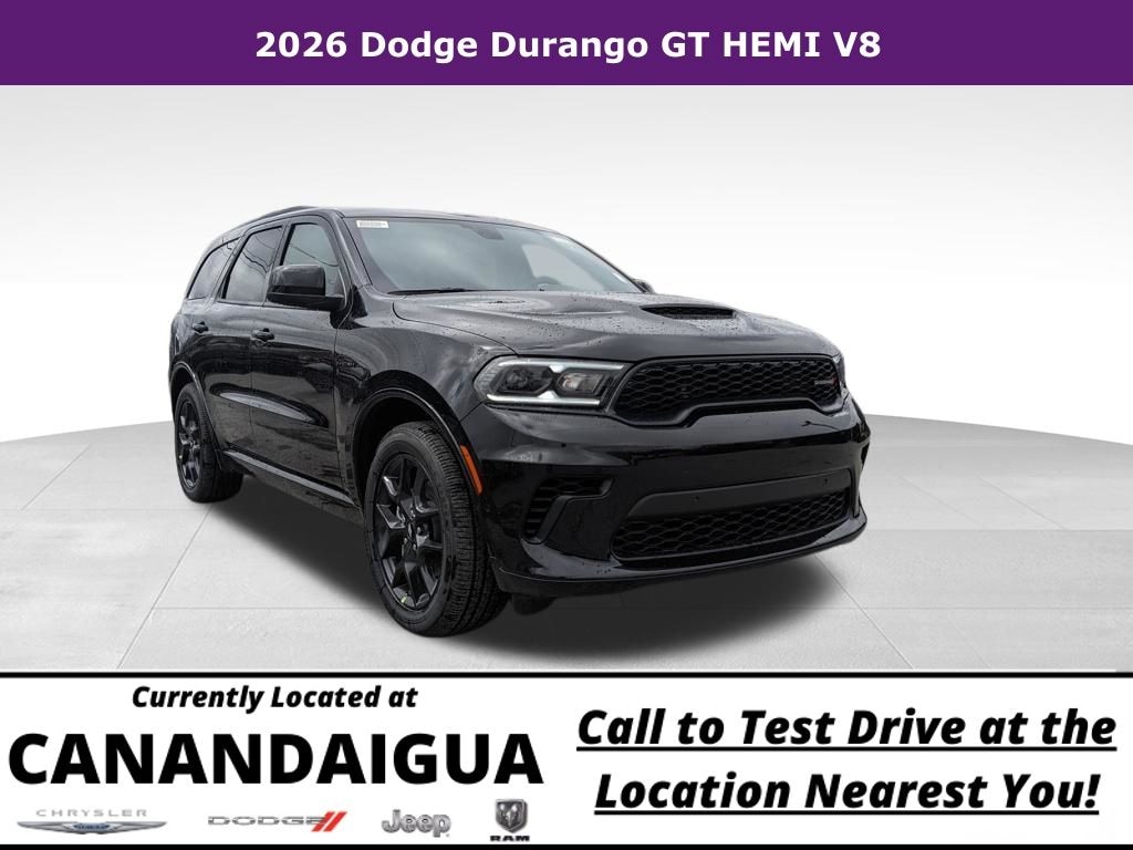 New 2026 Dodge Durango GT Hemi V8 Sport Utility