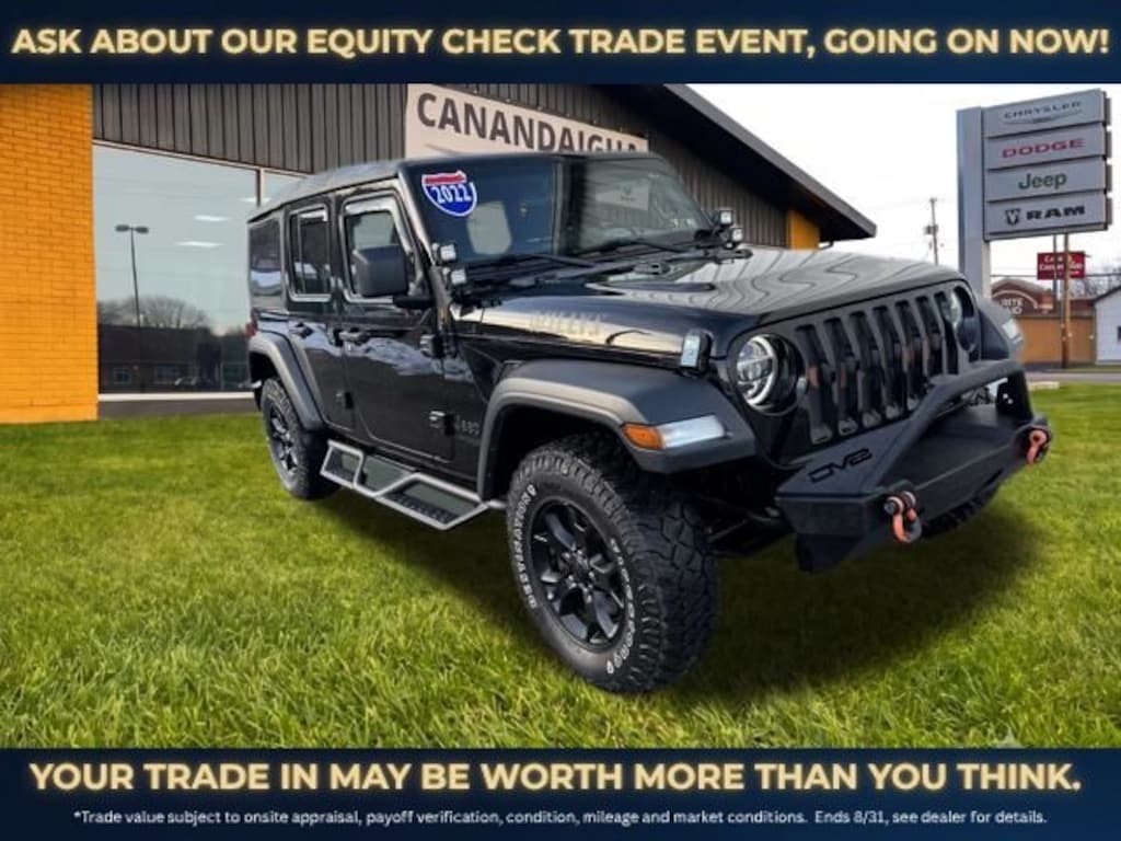 Used 2022 Jeep Wrangler Unlimited Sport SUV