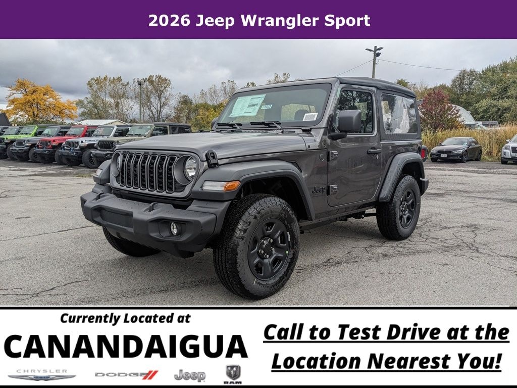 New 2026 Jeep Wrangler Sahara Sport Utility