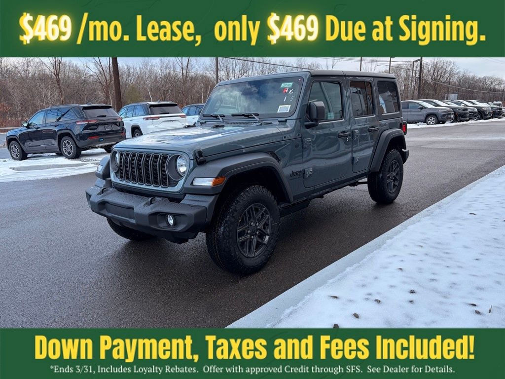 New 2026 Jeep Wrangler Sport S Sport Utility