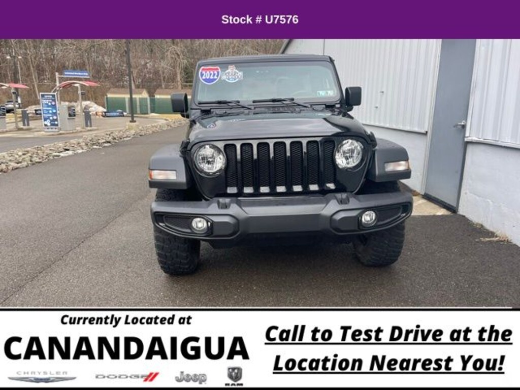 Used 2022 Jeep Wrangler Unlimited Sport SUV