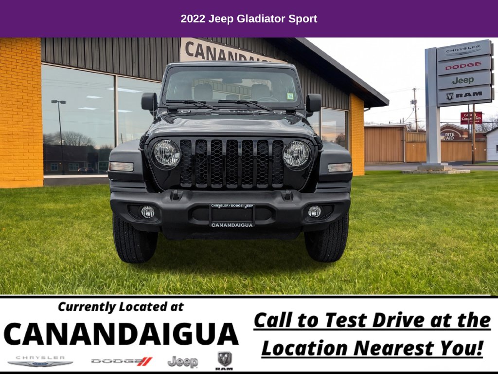 Used 2022 Jeep Gladiator Sport Truck Crew Cab