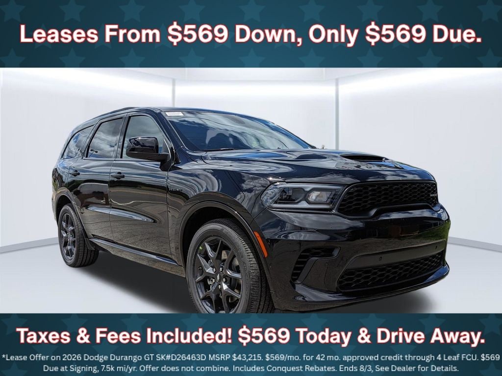 New 2026 Dodge Durango GT Hemi V8 Sport Utility
