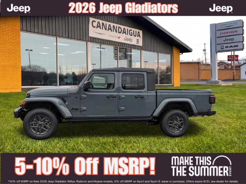 New 2026 Jeep Gladiator Sport S Pickup
