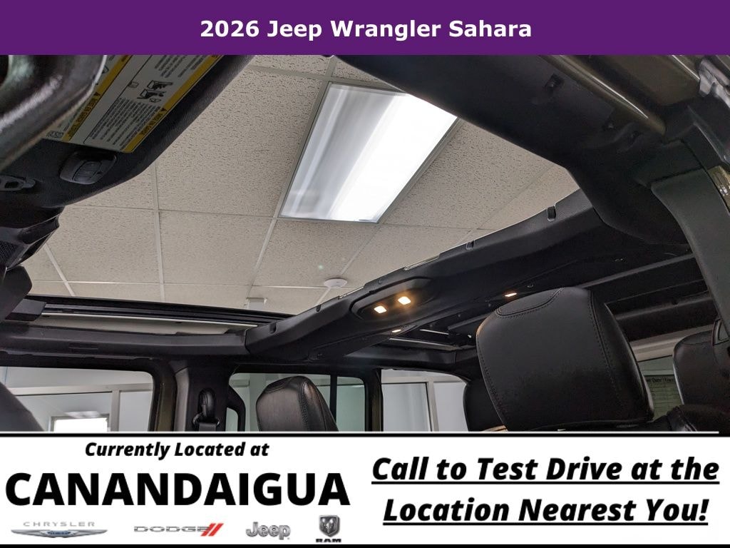 New 2026 Jeep Wrangler Sahara Sport Utility