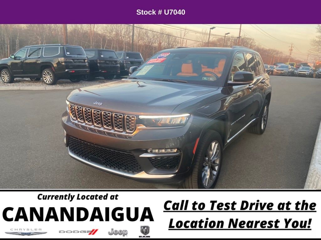 Used 2022 Jeep Grand Cherokee Summit SUV