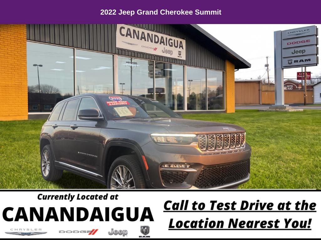 Used 2022 Jeep Grand Cherokee Summit SUV