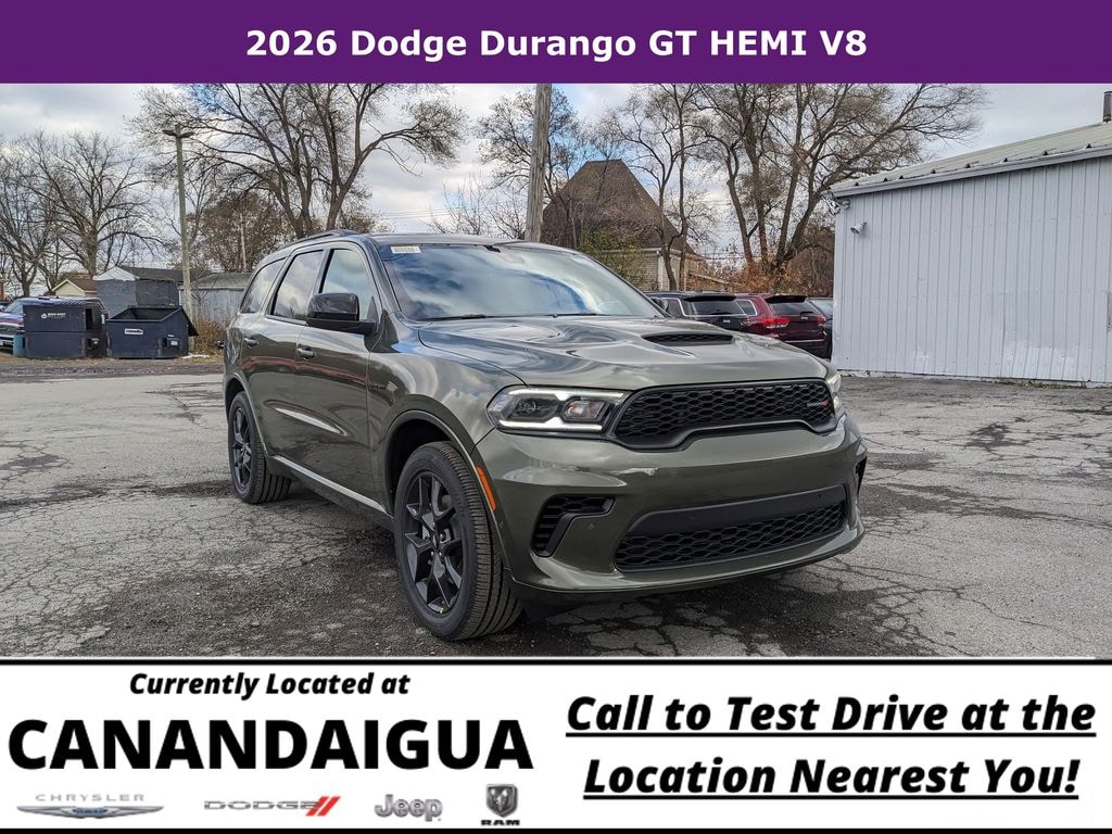 New 2026 Dodge Durango GT Hemi V8 Sport Utility