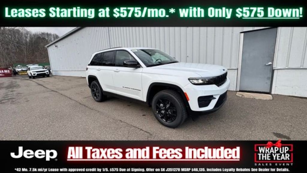 New 2025 Jeep Grand Cherokee Altitude X Sport Utility