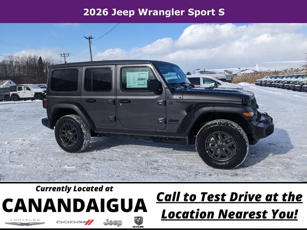 New 2026 Jeep Wrangler Sport S Sport Utility