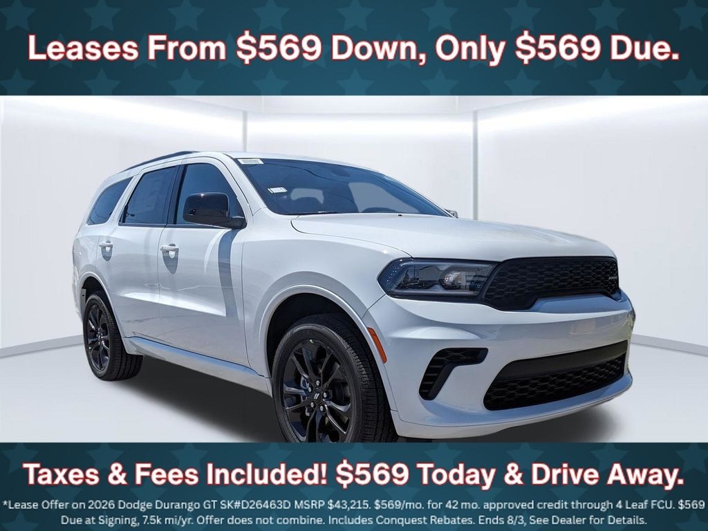 New 2026 Dodge Durango GT Sport Utility