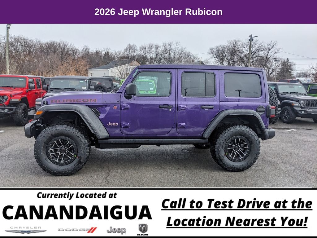 New 2026 Jeep Wrangler Rubicon Sport Utility