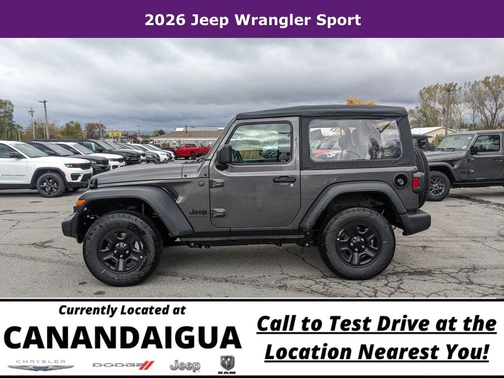 New 2026 Jeep Wrangler Sahara Sport Utility