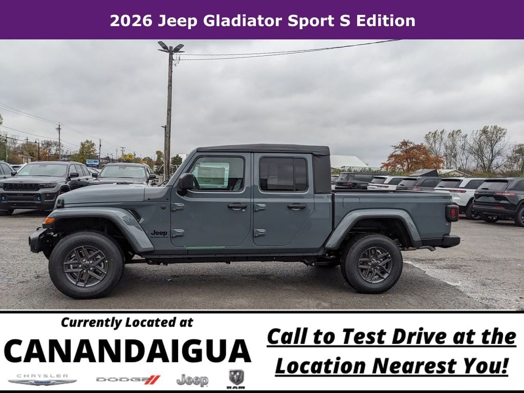New 2026 Jeep Gladiator Sport S Pickup