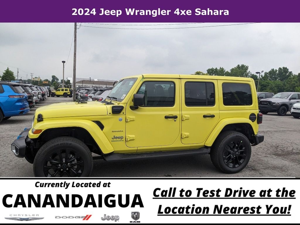 New 2024 Jeep Wrangler Sahara 4xe Sport Utility