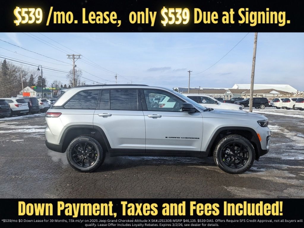 New 2025 Jeep Grand Cherokee Altitude X Sport Utility