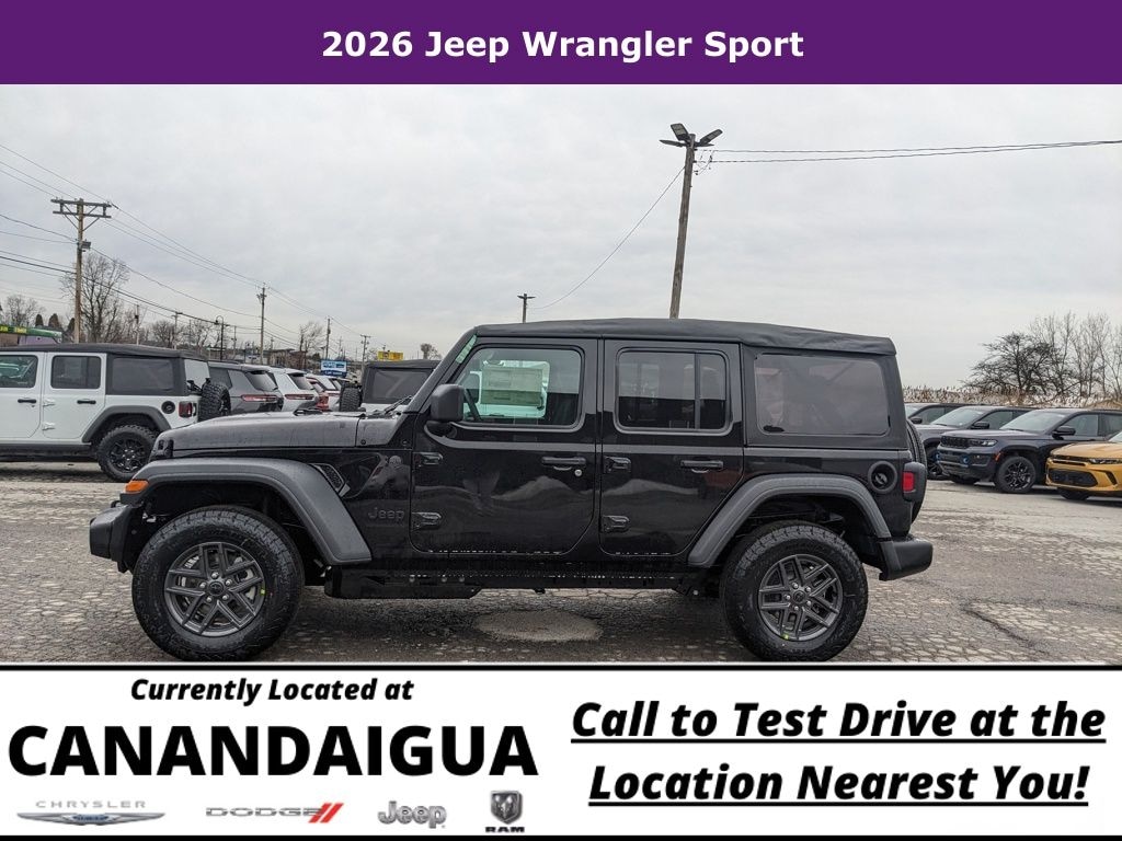 New 2026 Jeep Wrangler Sport Sport Utility