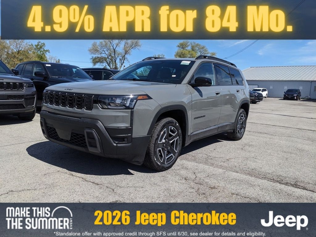 New 2026 Jeep Cherokee Limited Sport Utility
