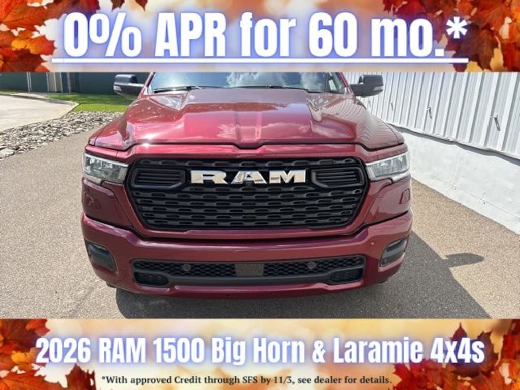 New 2026 Ram 1500 Big Horn/Lone Star Pickup