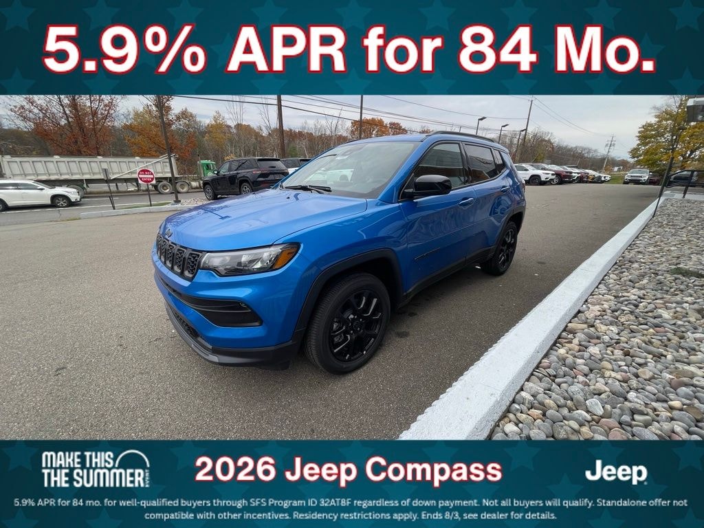 New 2026 Jeep Compass Latitude Sport Utility