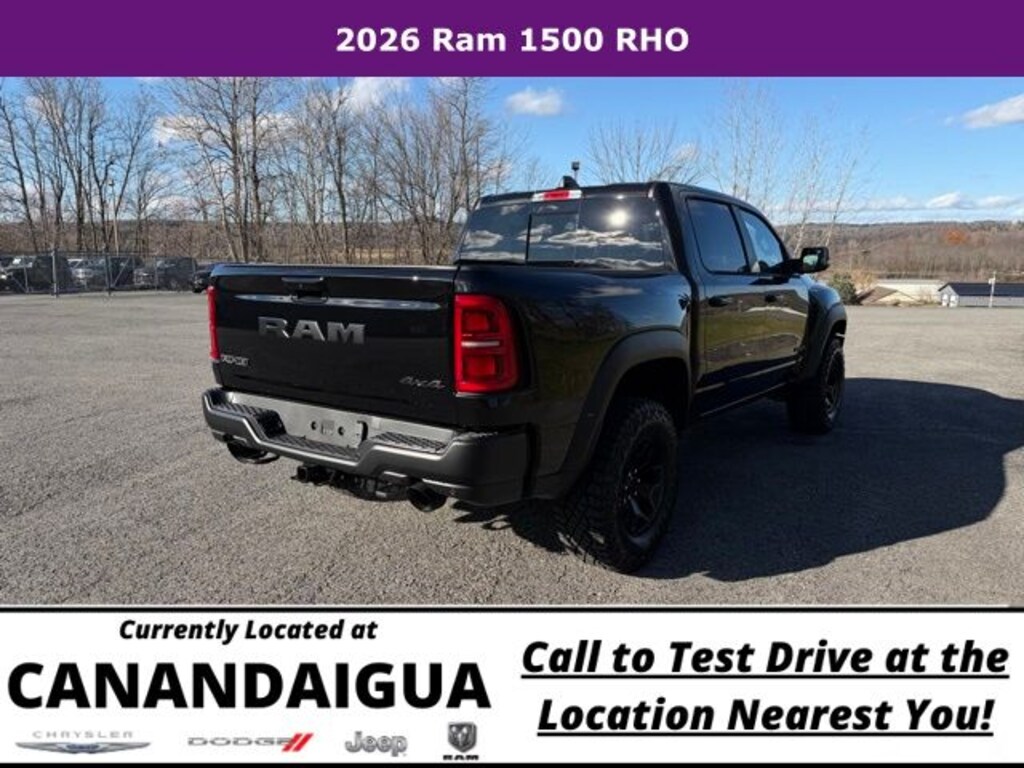 New 2026 Ram 1500 RHO Pickup