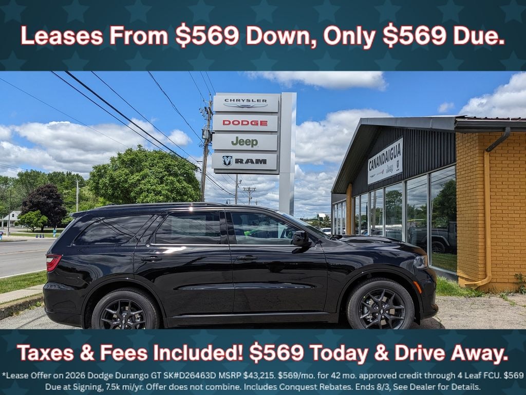 New 2026 Dodge Durango GT Hemi V8 Sport Utility