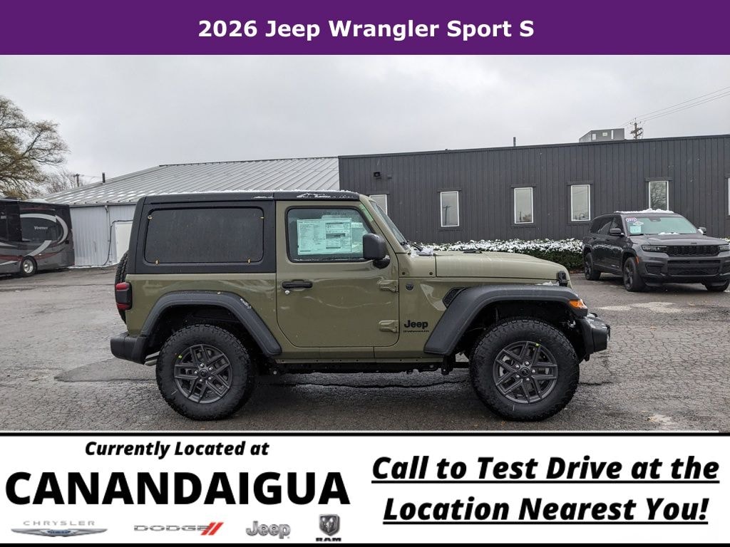 New 2026 Jeep Wrangler Sport S Sport Utility