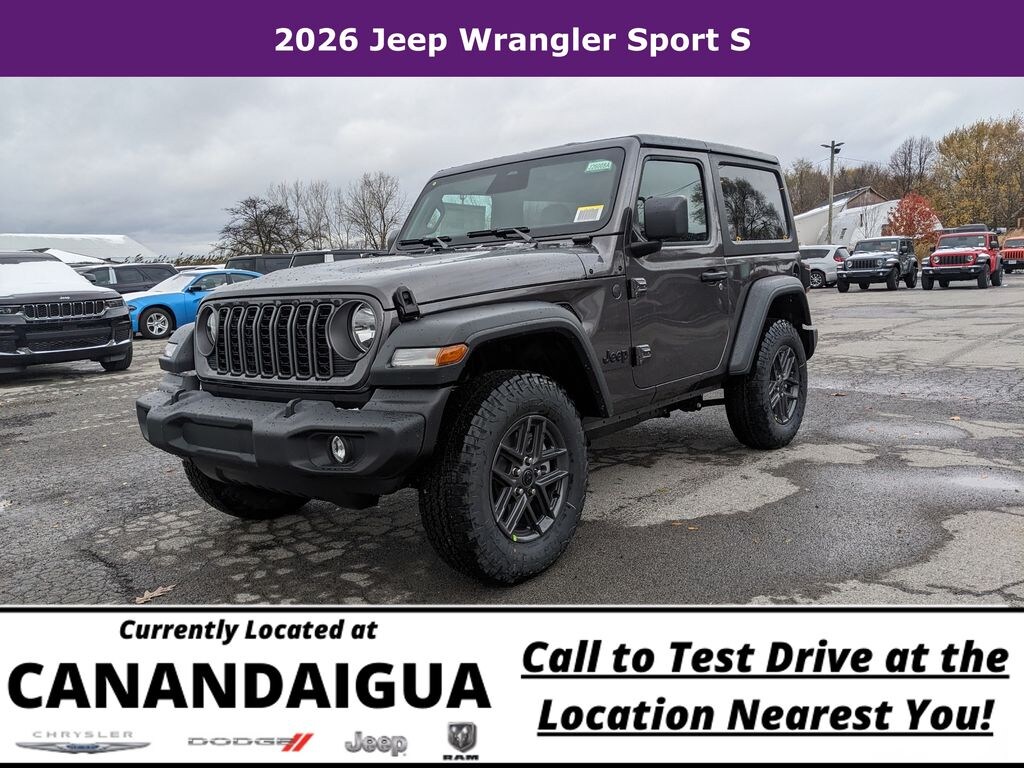 New 2026 Jeep Wrangler Sport S Sport Utility
