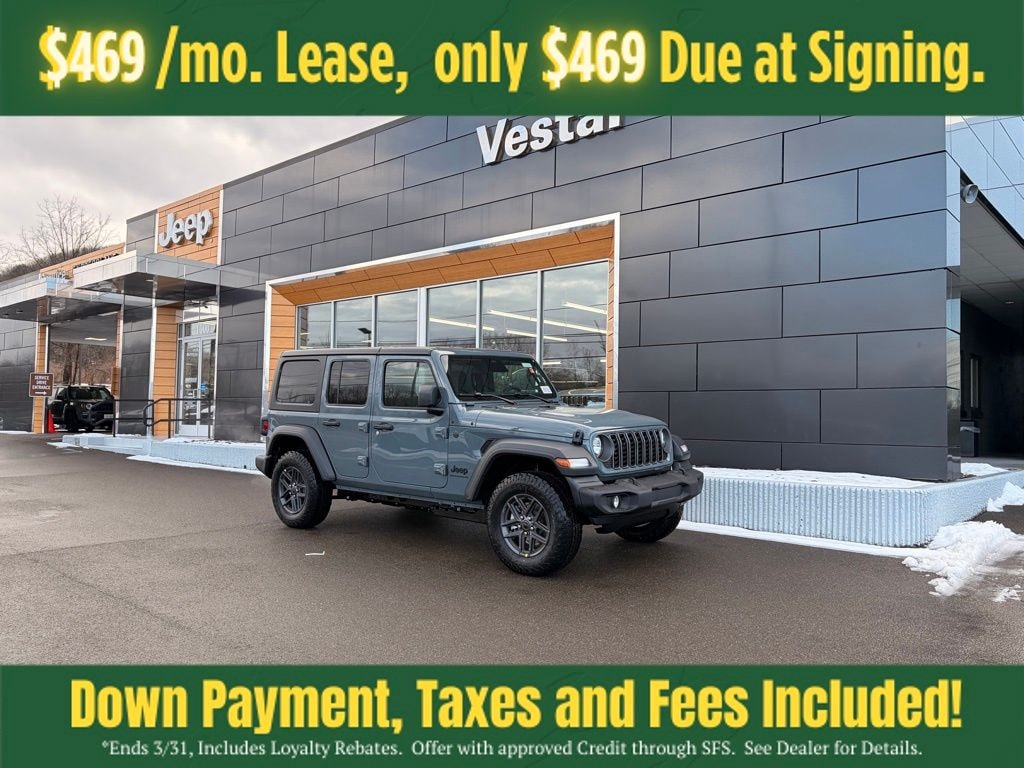 New 2026 Jeep Wrangler Sport S Sport Utility