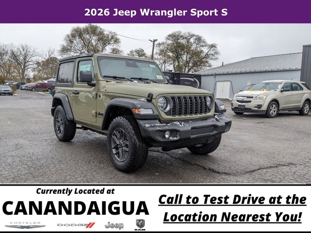 New 2026 Jeep Wrangler Sport S Sport Utility