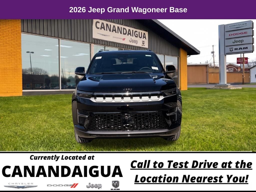 New 2026 Jeep Grand Wagoneer Sport Utility