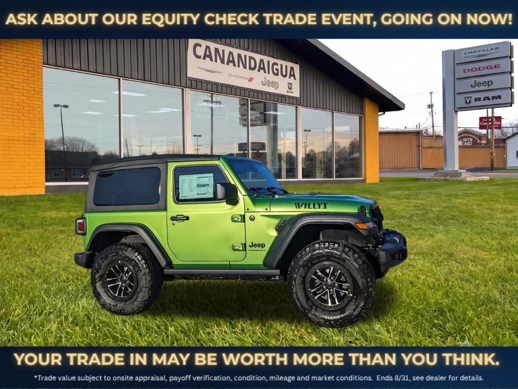 New 2026 Jeep Wrangler Willys Sport Utility