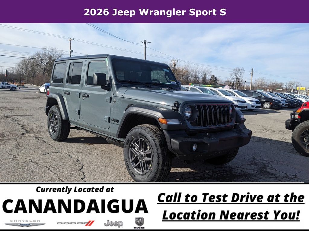 2026 Jeep Wrangler 4-Door Sport S's photo