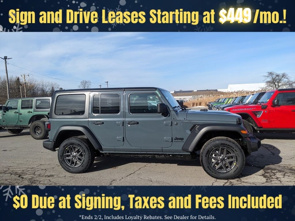 New 2026 Jeep Wrangler Sport S Sport Utility