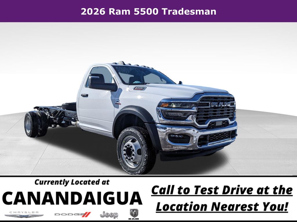 2026 RAM 5500 Tradesman 4X4 Reg Cab LWB DRW 193" WB's photo