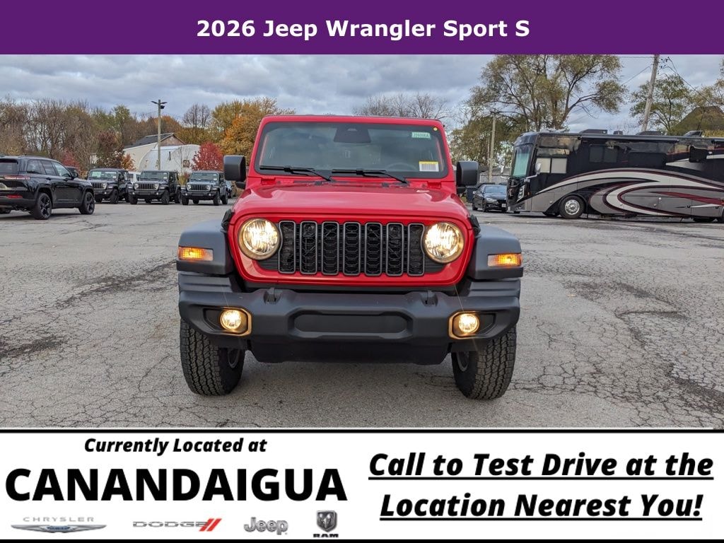 New 2026 Jeep Wrangler Sport S Sport Utility
