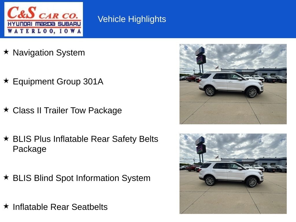 Used 2017 Ford Explorer Limited SUV