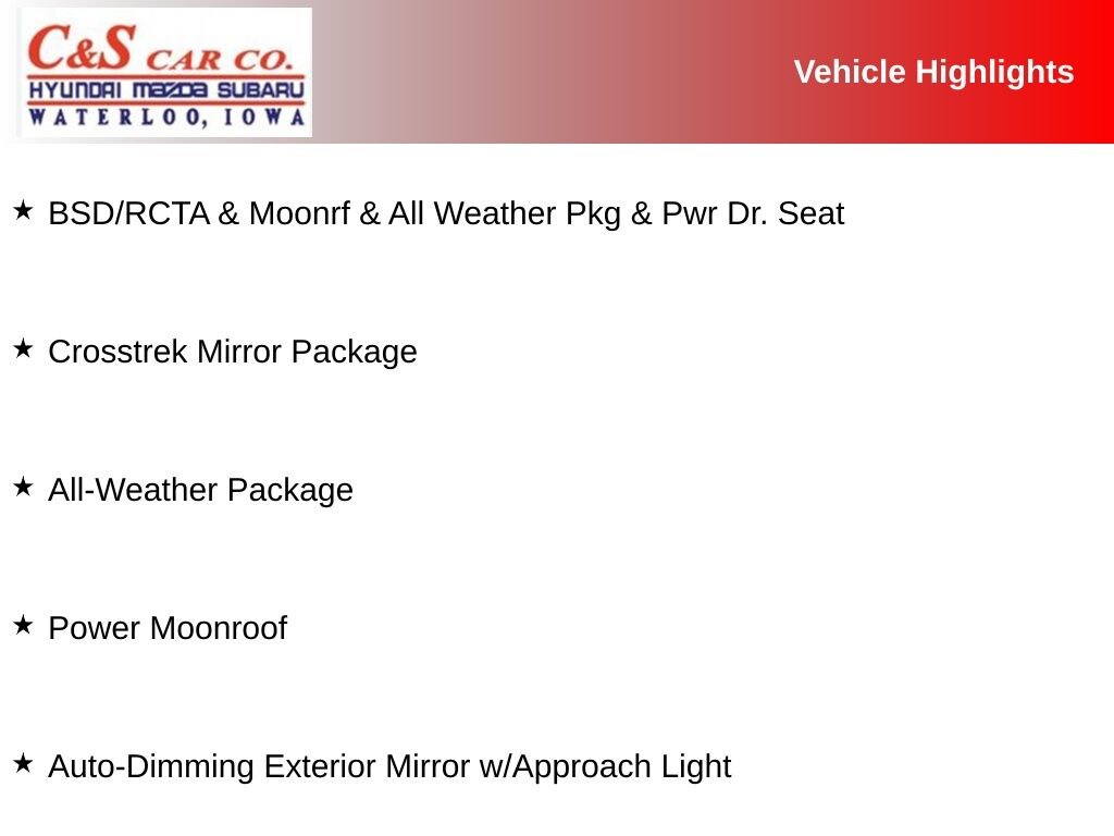 Used 2024 Subaru Crosstrek Premium SUV