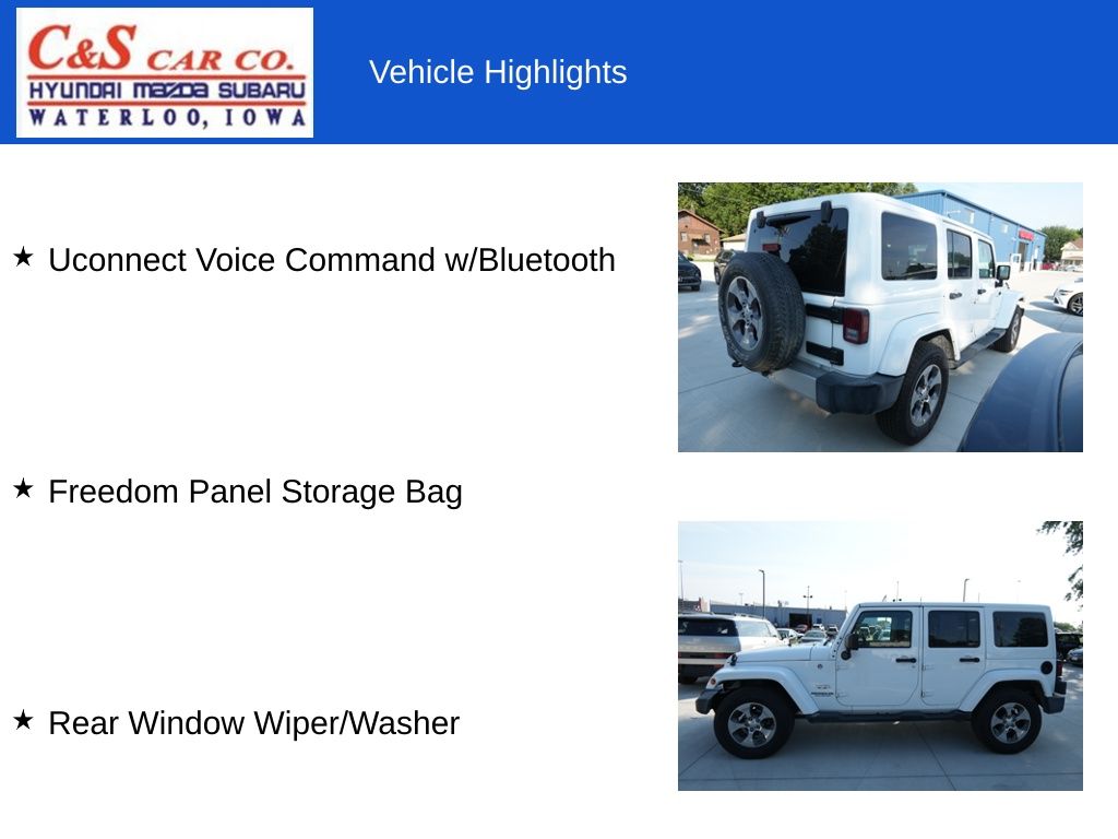 2017 Jeep Wrangler Unlimited Sahara - Photo 12