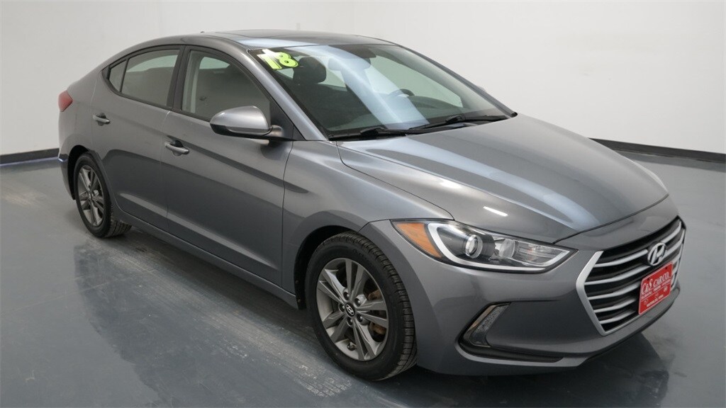 Used 2018 Hyundai Elantra Value Edition with VIN 5NPD84LFXJH378705 for sale in Waterloo, IA