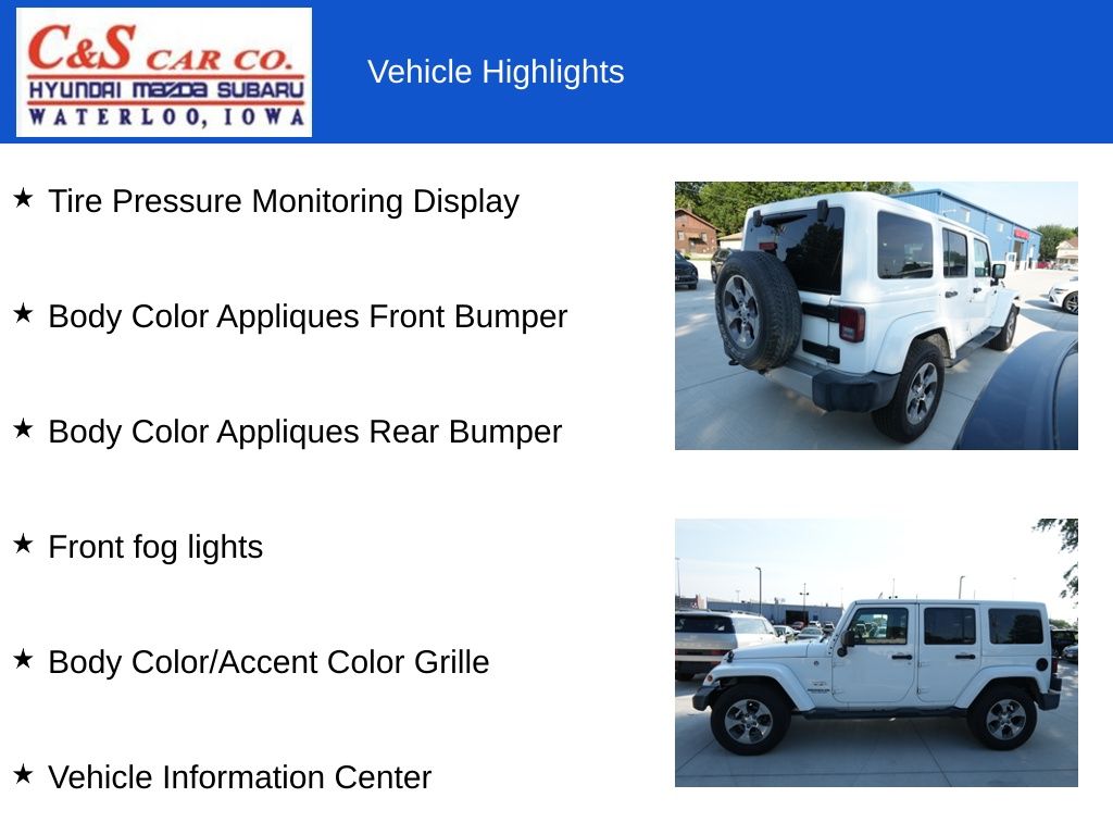 2017 Jeep Wrangler Unlimited Sahara - Photo 11