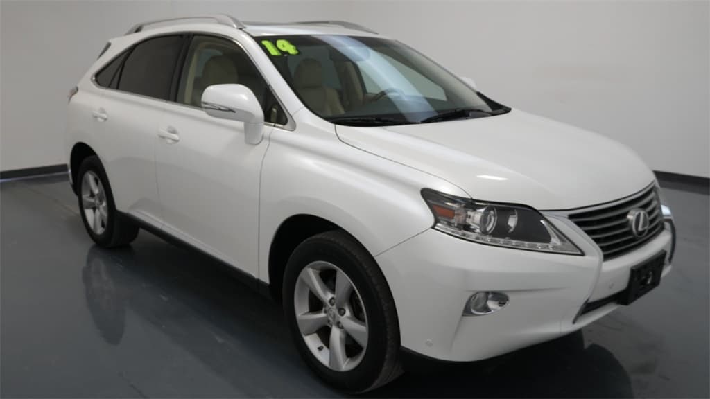 Used 2014 Lexus RX 350 with VIN JTJBK1BA7E2039885 for sale in Waterloo, IA