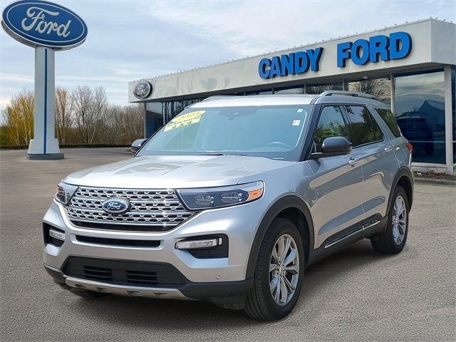 Used 2023 Ford Explorer Limited with VIN 1FMSK8FH0PGB41016 for sale in Charlotte, MI