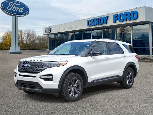 Used 2023 Ford Explorer XLT with VIN 1FMSK8DH3PGB71940 for sale in Charlotte, MI