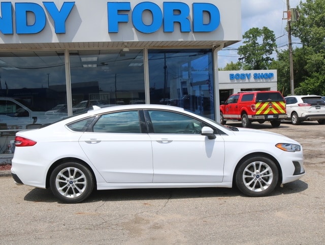 Used 2020 Ford Fusion SE with VIN 3FA6P0HD4LR234360 for sale in Charlotte, MI